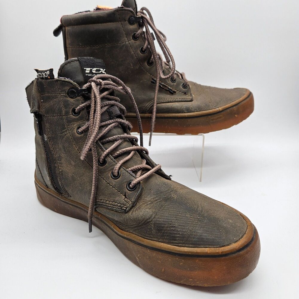 TCX Dartwood WP Shoes Black Size 42 EU / 8.5 US Motorcycle Boots